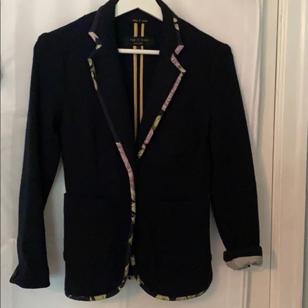 Rag and Bone knit blazer